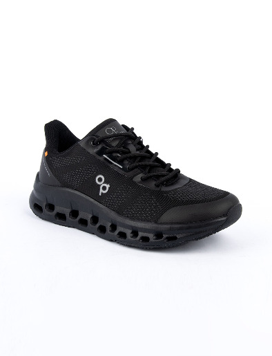 Sneaker Negro con Cordones | OP