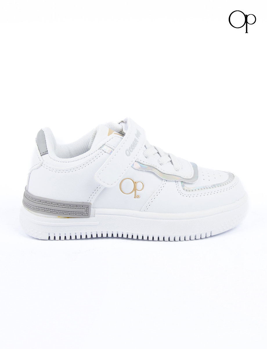 Sneaker Blanco con Velcro | OP