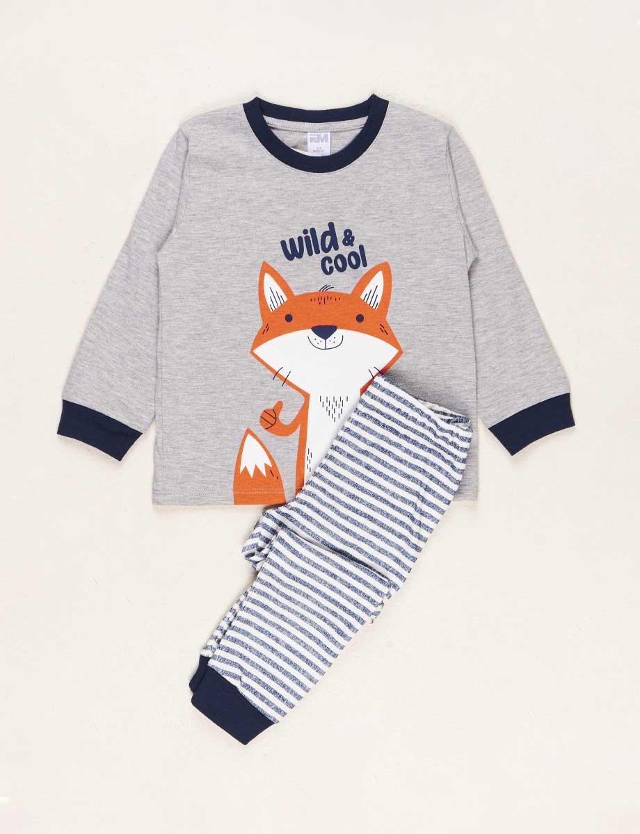 Pijama Zorrito Gris