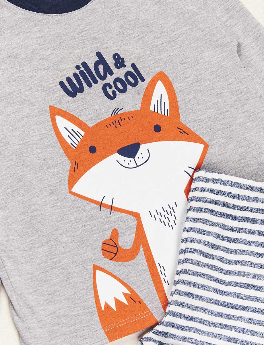Pijama Zorrito Gris