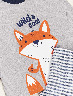Pijama Zorrito Gris