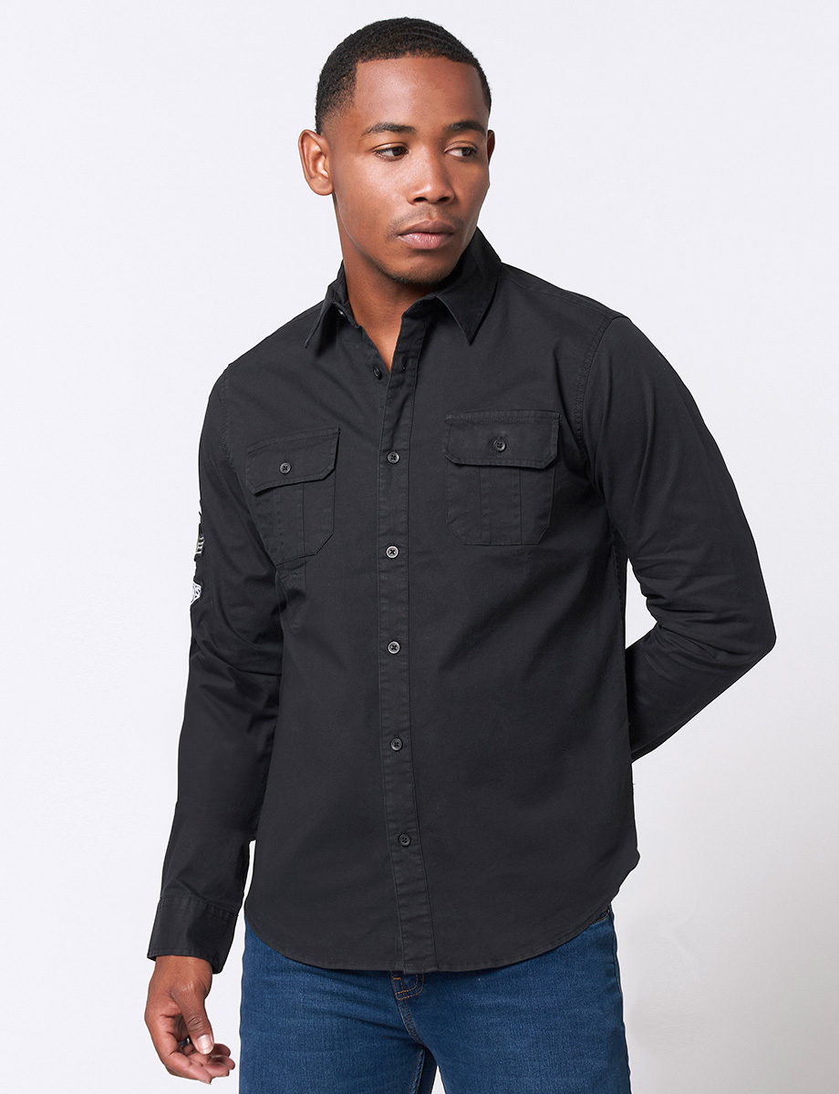 Camisa Oversize Negra