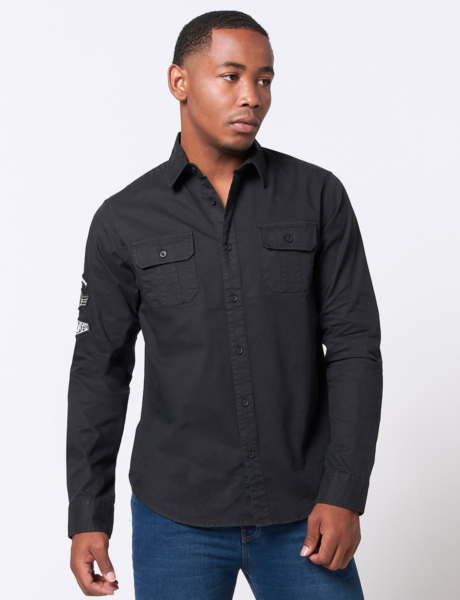Camisa Oversize Negra