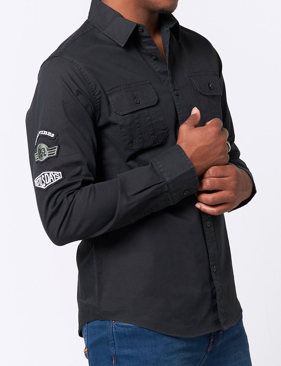 Camisa Oversize Negra