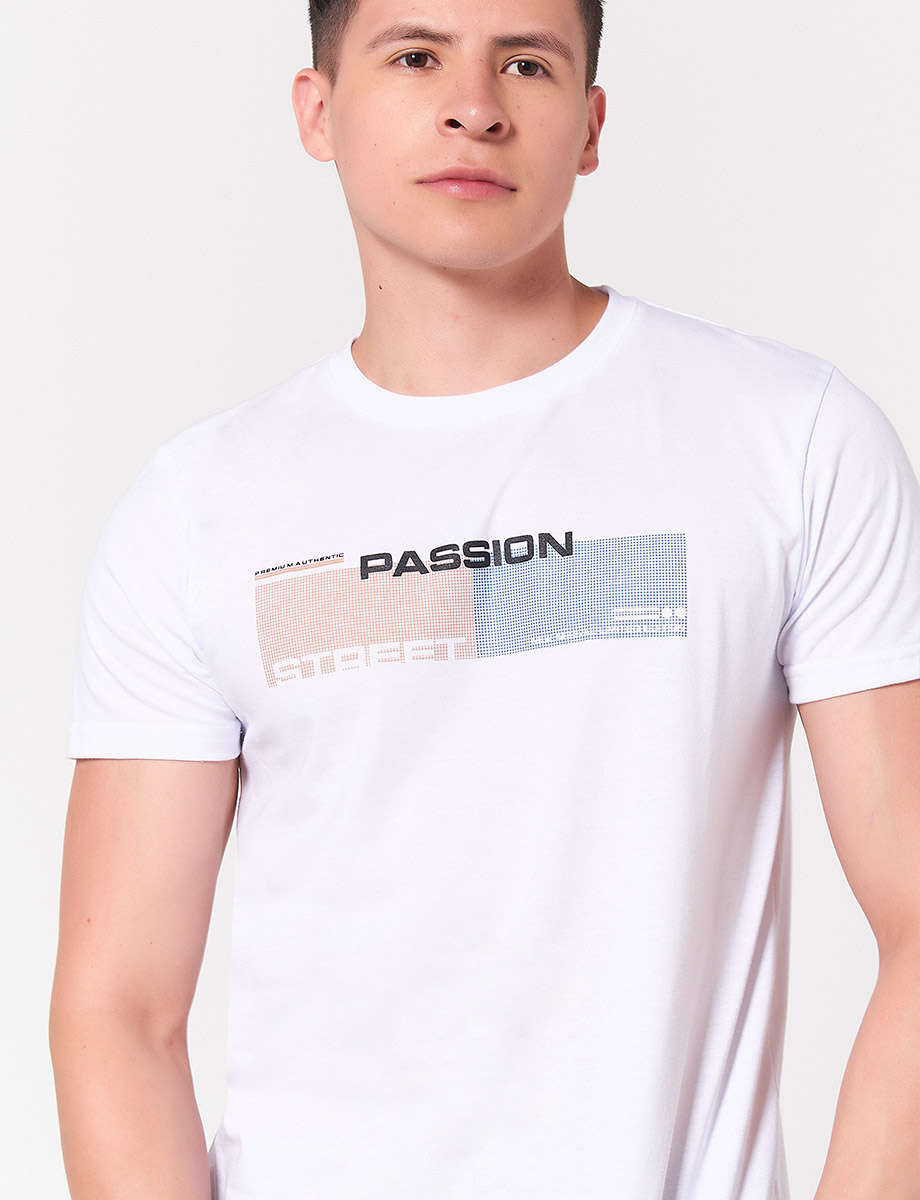 Camiseta Passion Blanco