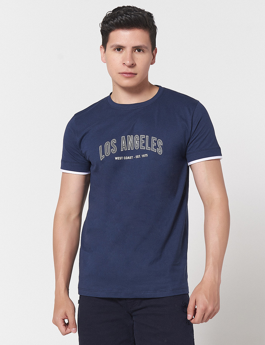 Camiseta Los Angeles Azul