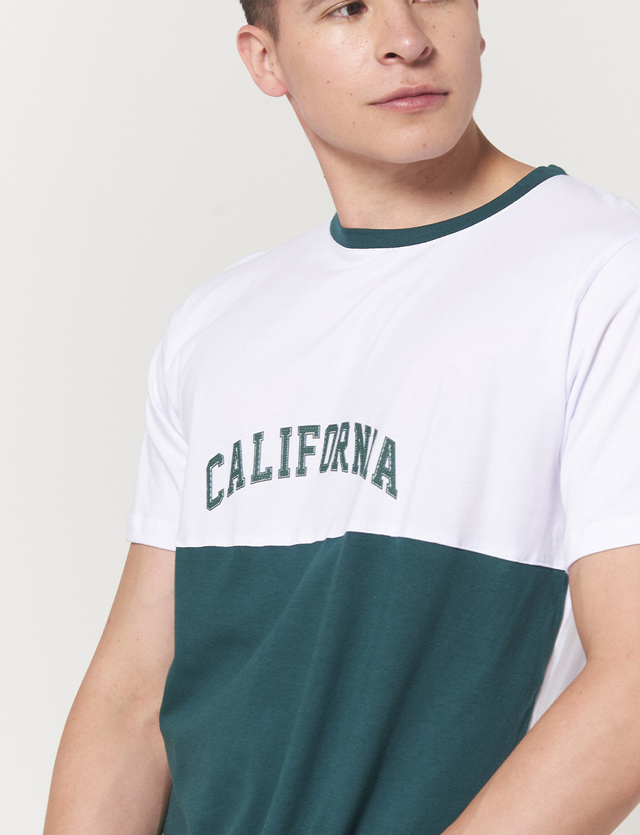 Camiseta Bloque de Color California