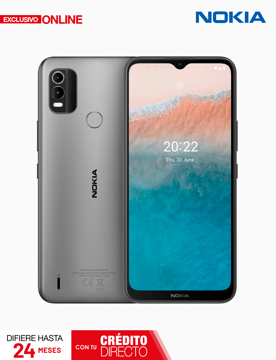 Celular C21 plus 64GB Gris Cálido | Nokia