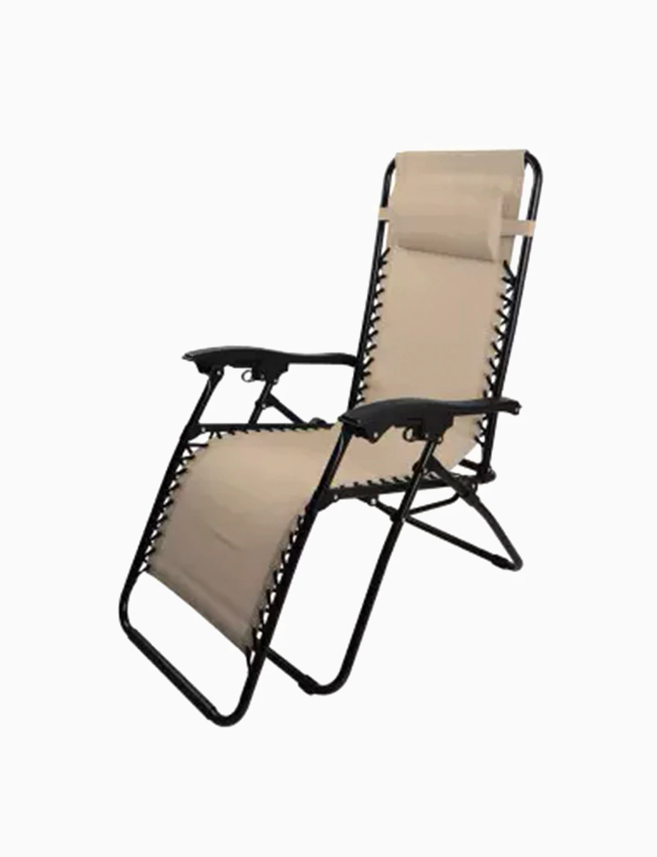 Silla Relax con Estructura Metálica para Exteriores | Home& Living