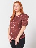 Blusa Puntos Cafè