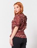 Blusa Puntos Cafè
