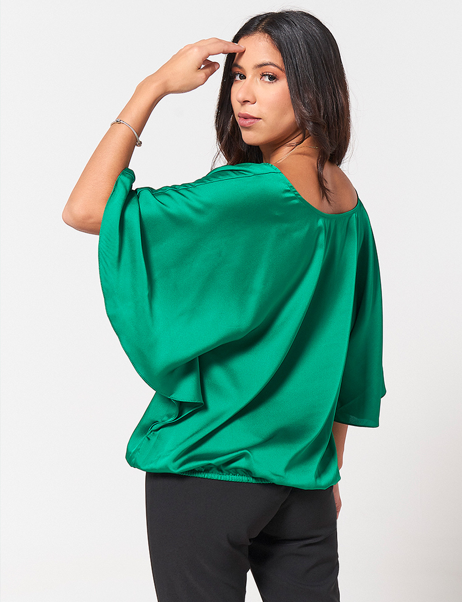 Blusa Verde Clásica
