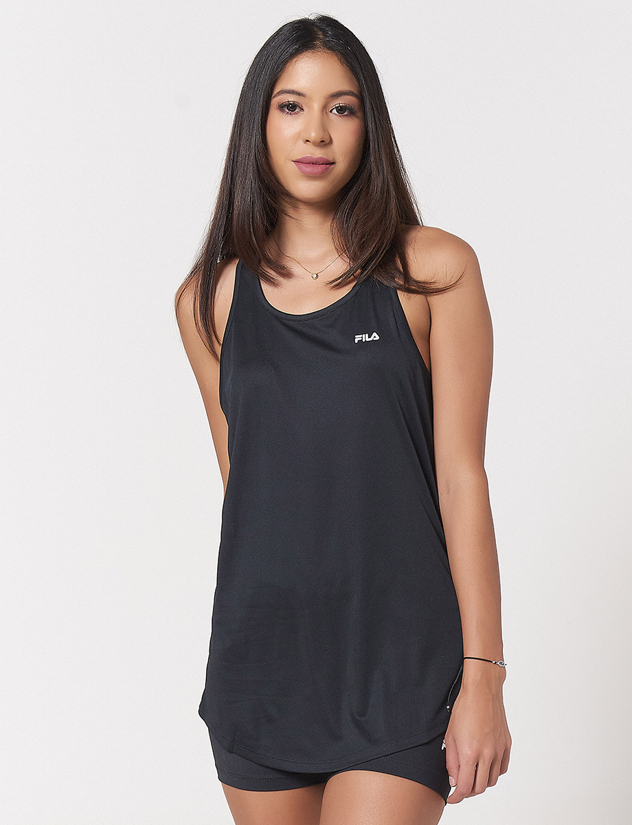 Top Larga Negra | Fila