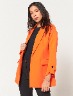 Blazer Naranja Largo