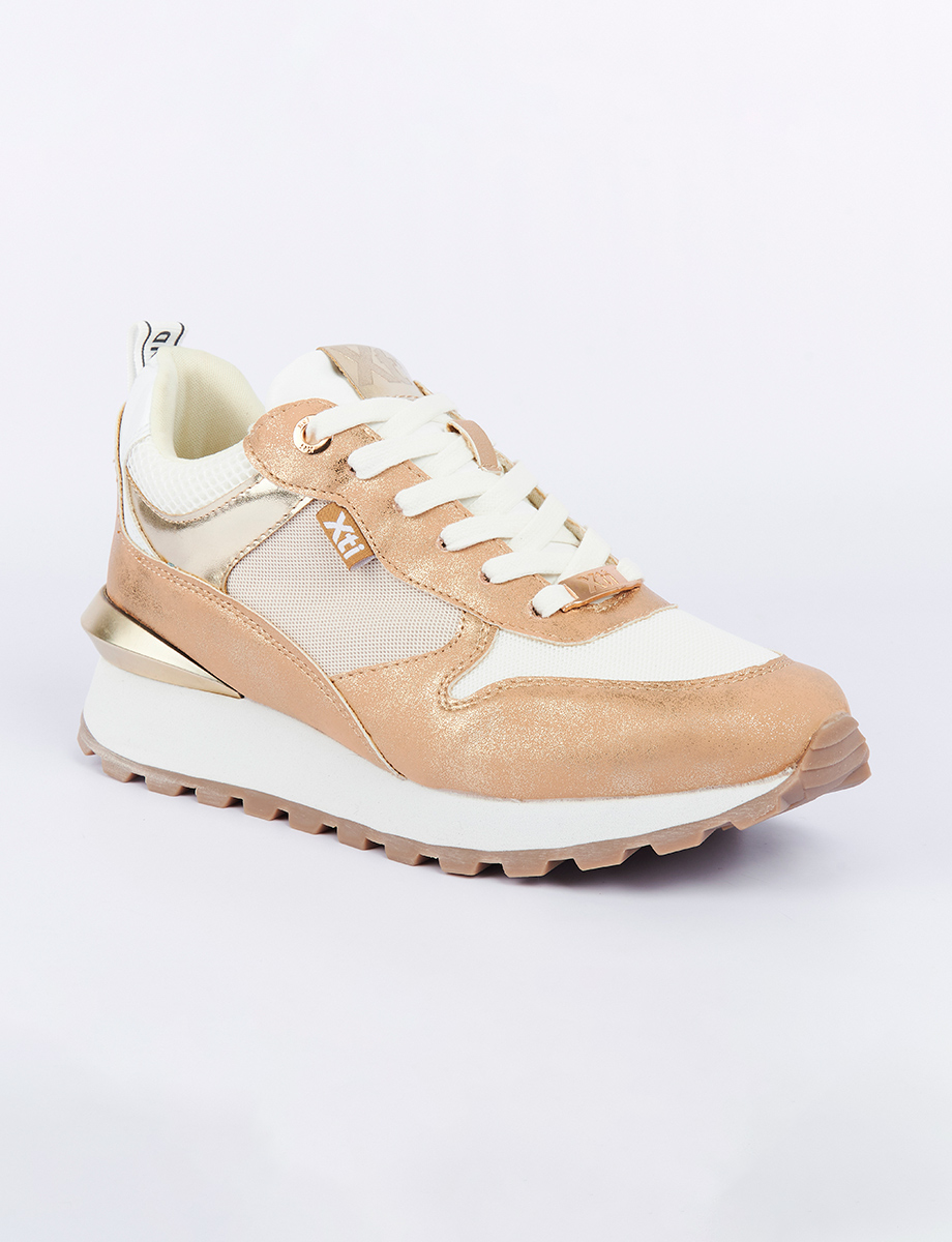 Mocasín Camel con Cordones