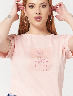Camiseta Simple Things Rosa
