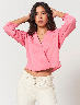 Blusa Cruzada Rosada