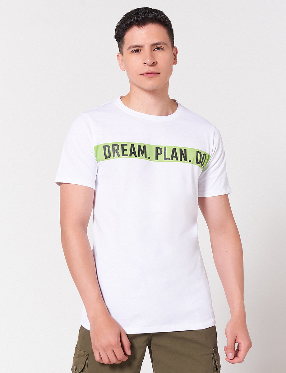 Camiseta Dream Plan Blanco