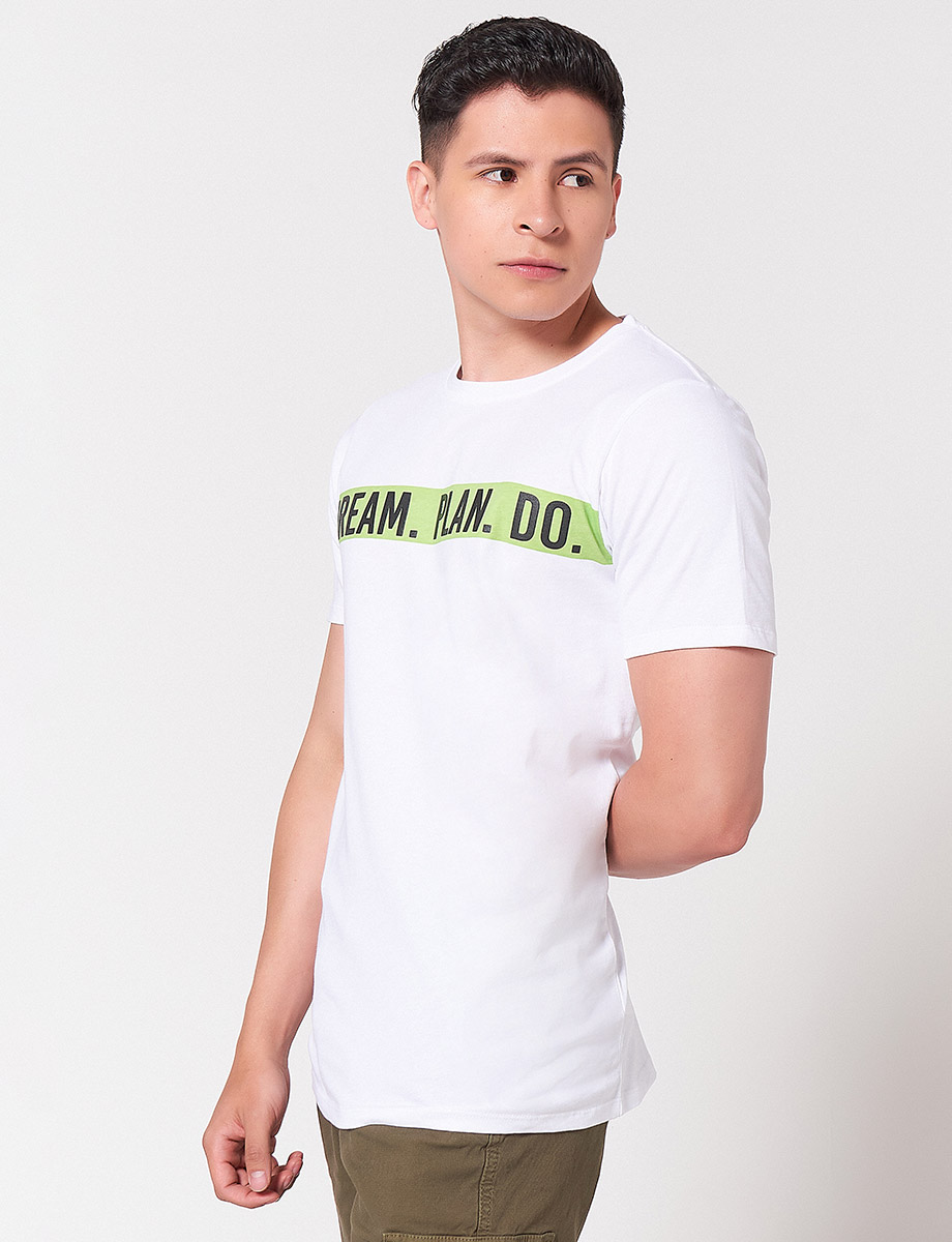 Camiseta Dream Plan Blanco
