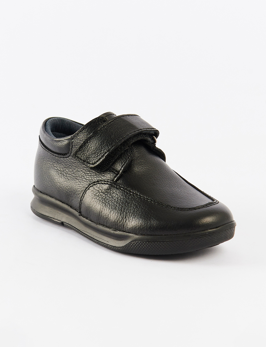 Zapato Casual Slip On con Velcro Negro