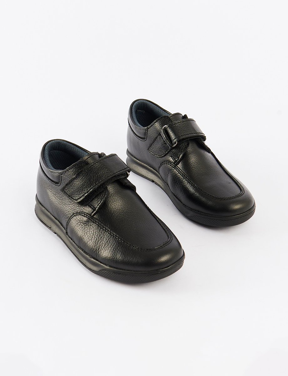 Zapato Casual Slip On con Velcro Negro