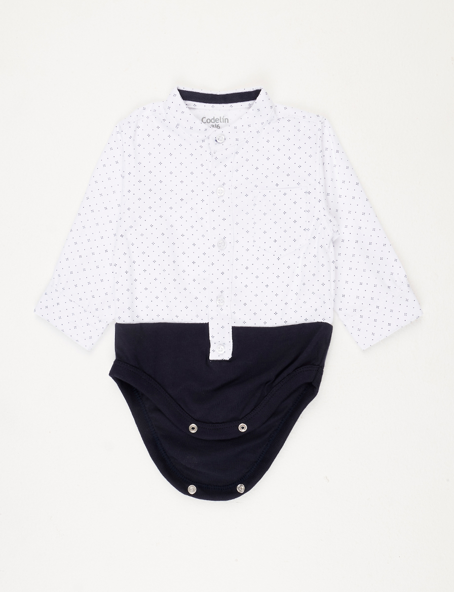 Camisa Body Blanca Prints