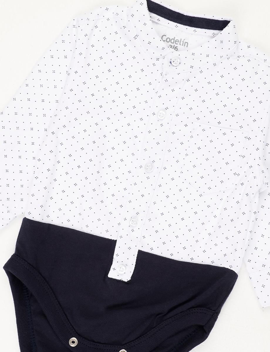 Camisa Body Blanca Prints