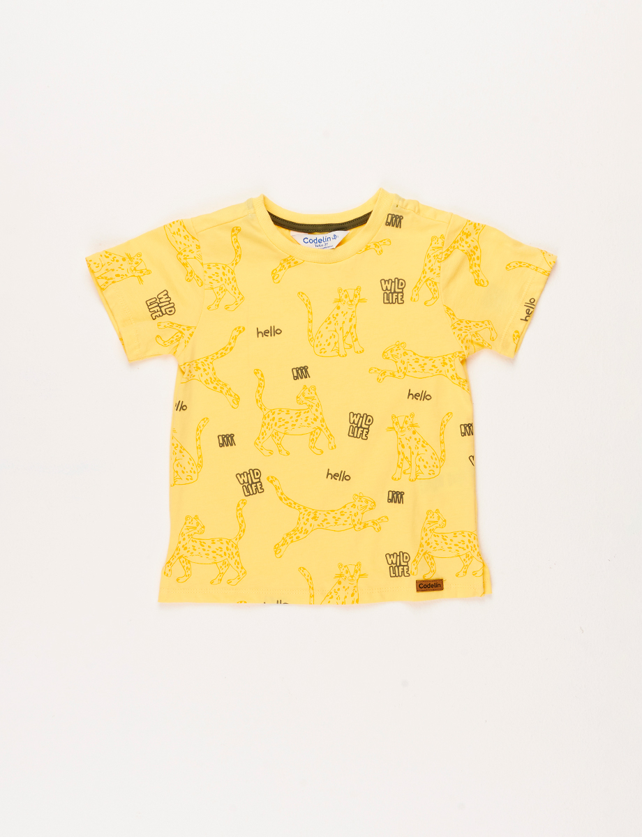 Camiseta Tigre Amarillo