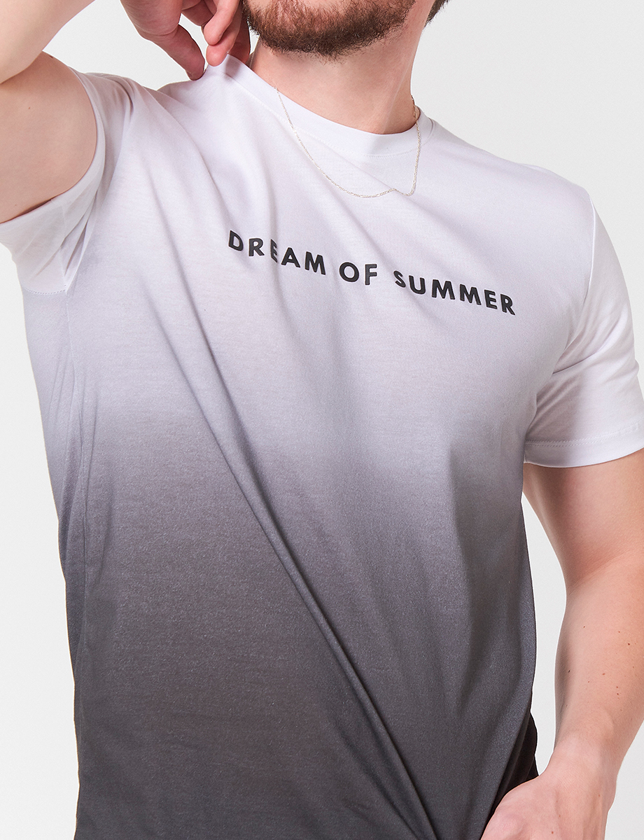 Camiseta con Degradado de Color