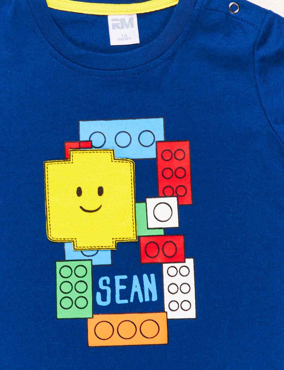 Camiseta Lego Sean Azul