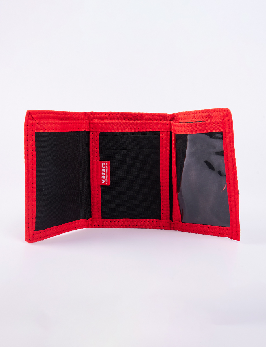 Billetera Deportiva Negra Spiderman