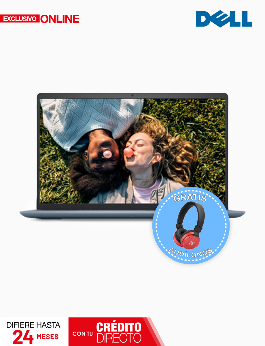 Notebook Inspiron 3511 Intel Core 1TB HDD Y 256GB 14" Gratis Audífonos | Dell