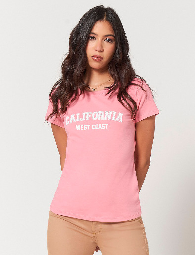 Camiseta California Coral