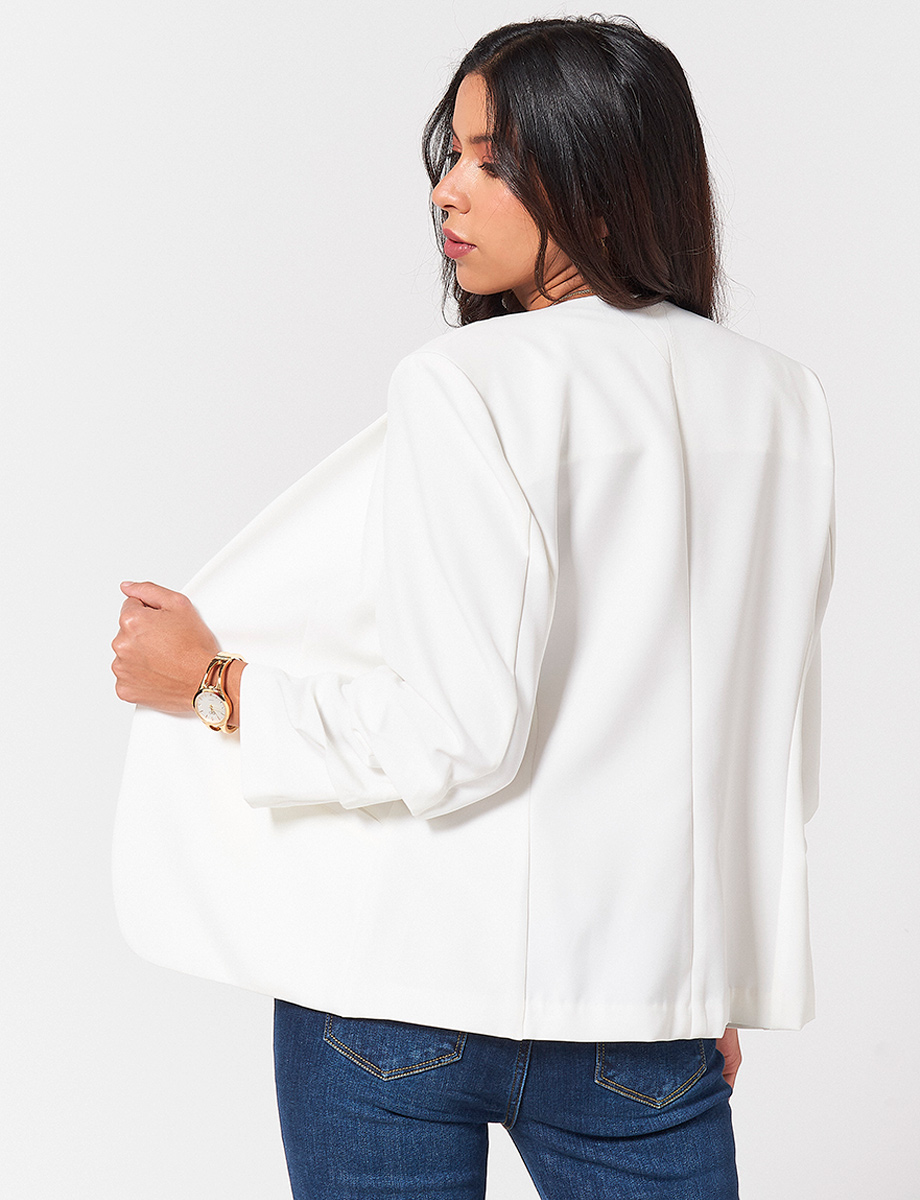 Blazer Blanco Abierto