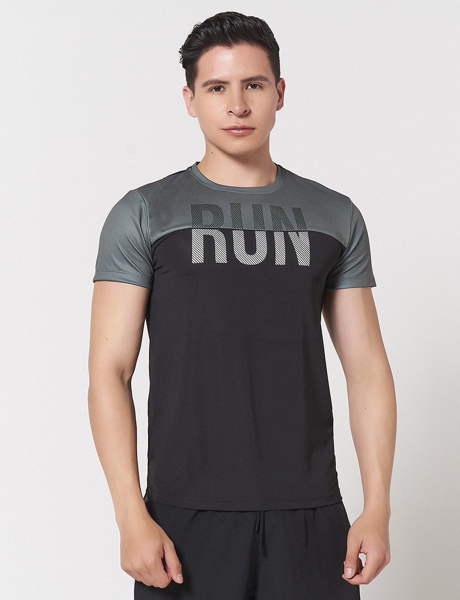 Camiseta Sport Run Combinada
