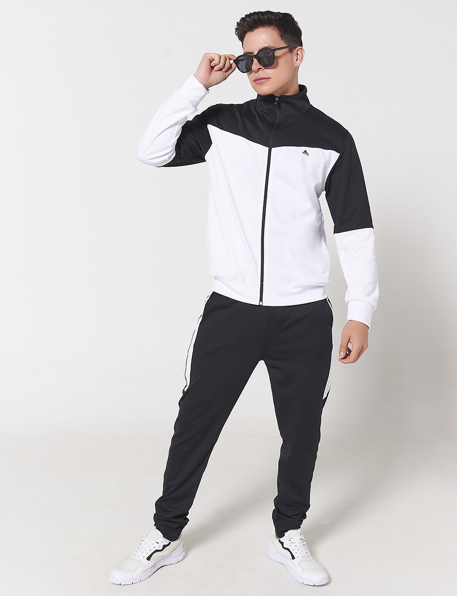 Calentador Deportivo 2 Piezas Negro/Blanco