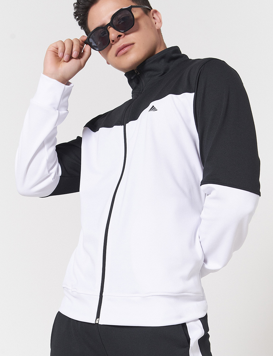 Calentador Deportivo 2 Piezas Negro/Blanco