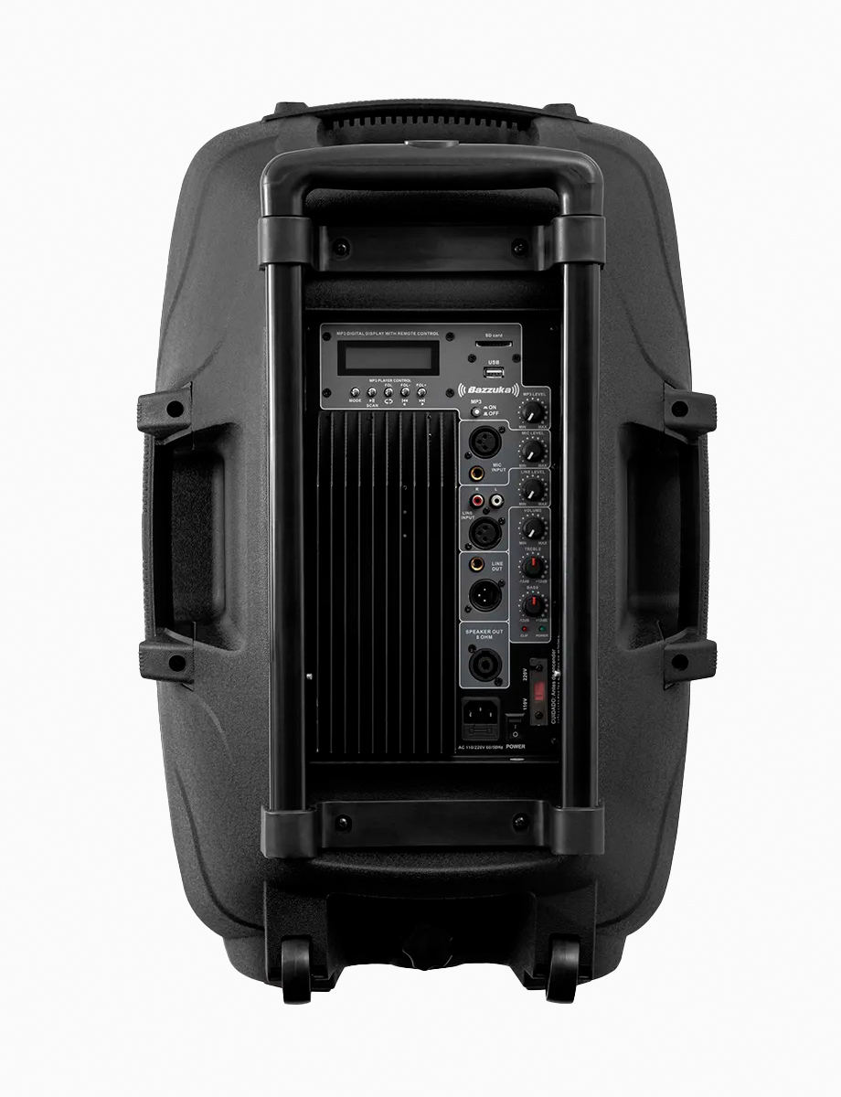 Caja Amplificada B115N-209B Bluetooth Negro | Bazzuka