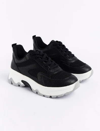 Sneaker Negro/Blanco