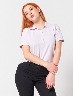 Camiseta Polo Lila