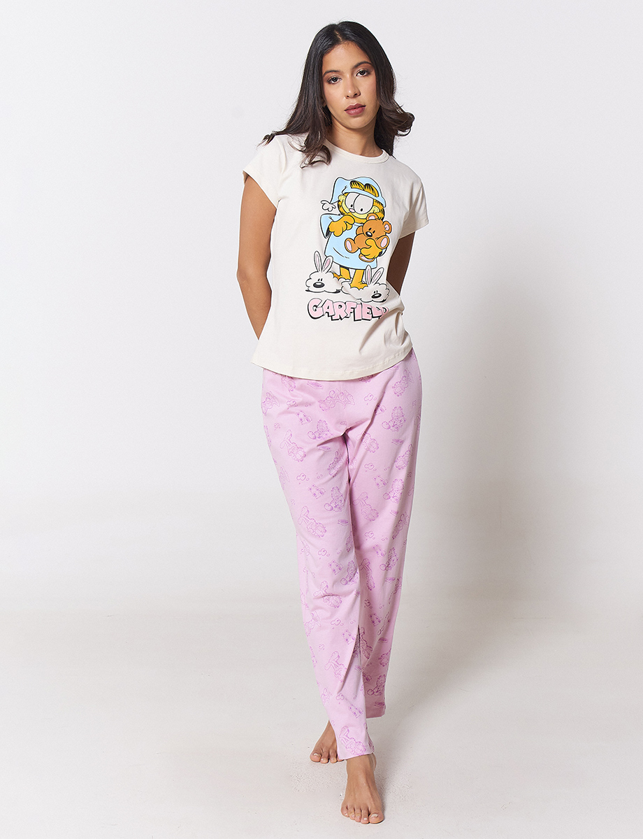 Conjunto Camiseta + Pantalón Garfield