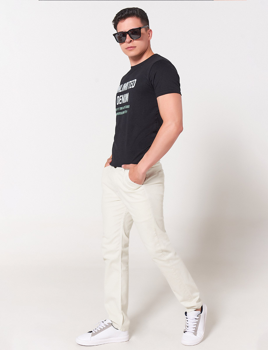 Pantalón Chino Blanco