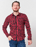 Camisa a Cuadros Rojo/Negro