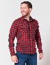 Camisa a Cuadros Rojo/Negro