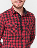 Camisa a Cuadros Rojo/Negro