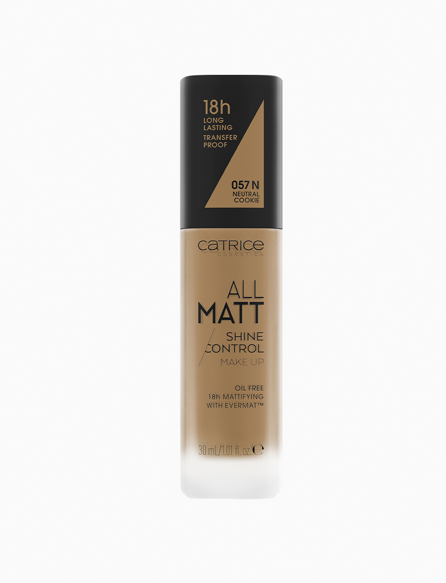 Base de Maquillaje All Matt Shine Control 057N Líquida | Catrice