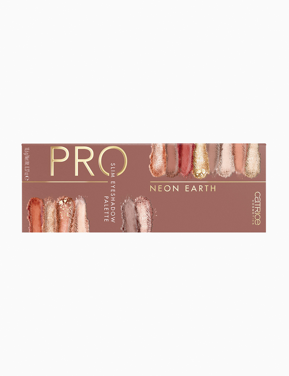 Paleta de Sombras de Ojos Pro Neon Earth Slim | Catrice