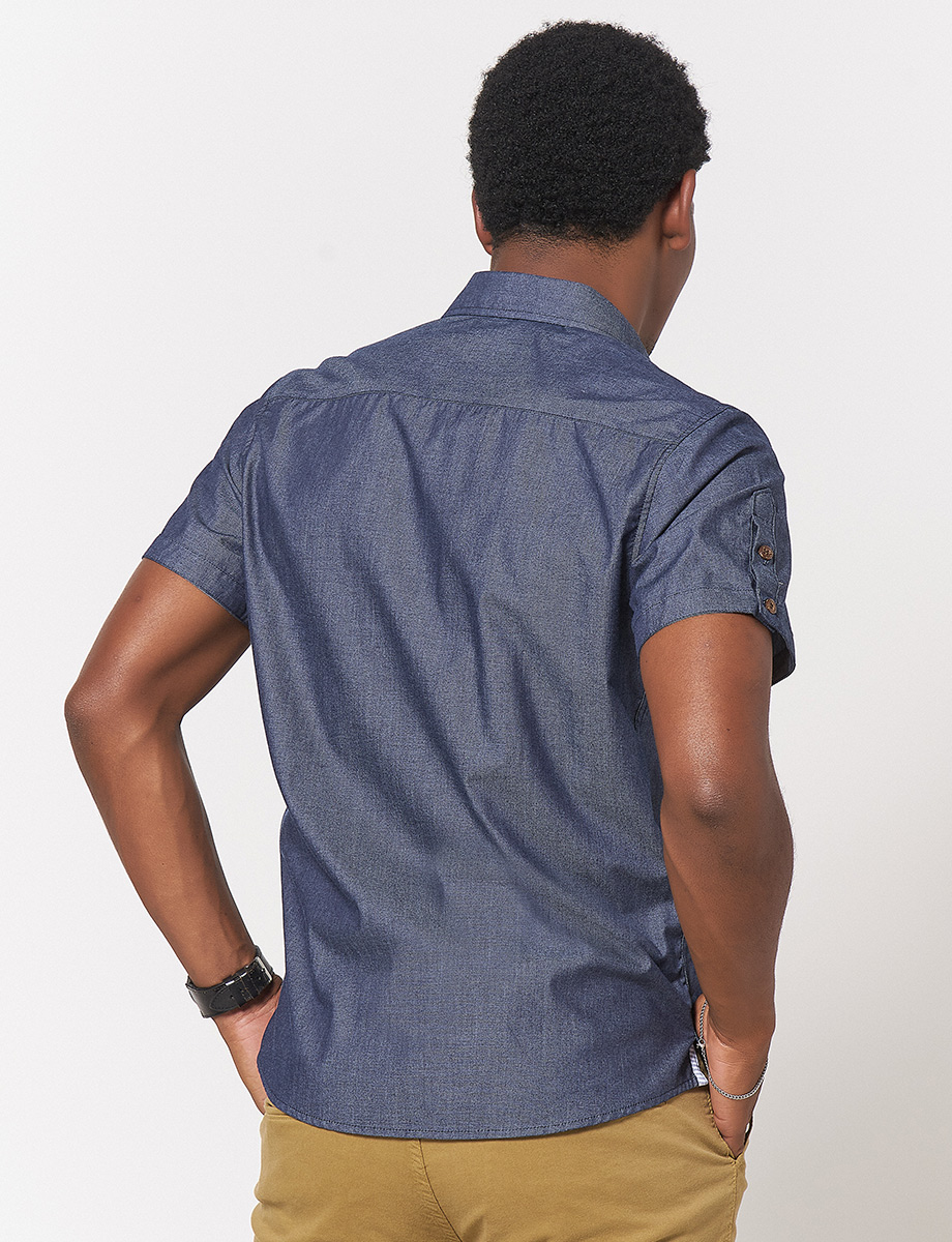 Camiseta Jean Azul