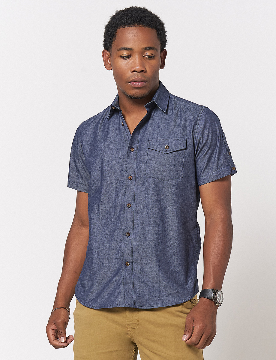 Camiseta Jean Azul