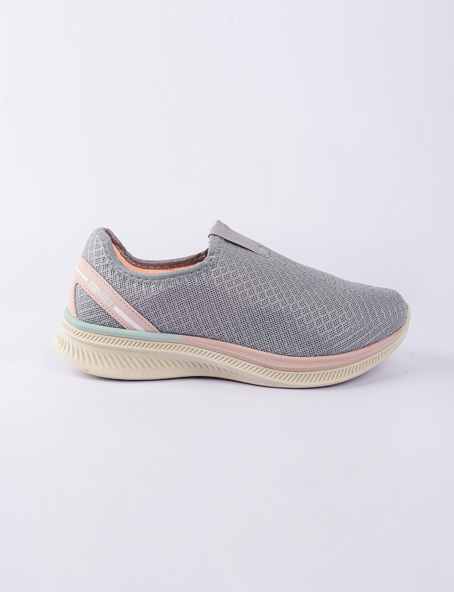 Mocasín Slip On Gris